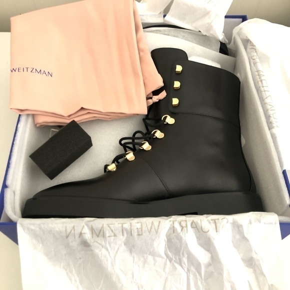 Stuart Weitzman Black Zadie Boots 11.5 42 - Picture 11 of 13